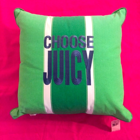 3 Oversized Juicy Couture Pillows-Original Tags - Picture 1 of 6